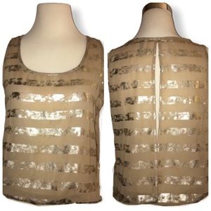 🔴 4/$20 B_Envied Striped Top with back slit